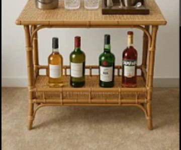 Aparador de Fibra Natural de apuà e junco  - Aparador  04 - Fibra Natural Móveis - Porto Alegre