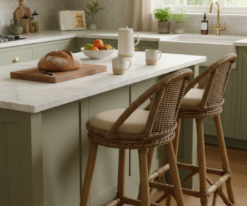 Banqueta Essenza - Banqueta 02 - Fibra Natural Móveis - Porto Alegre